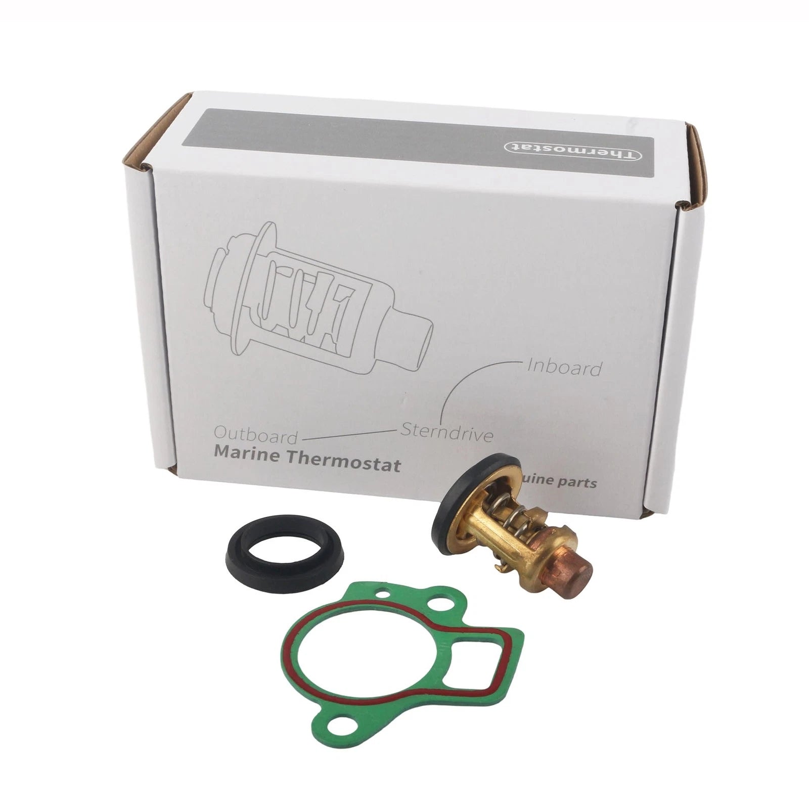 Thermostat Kit for Yamaha Outboard 9.9 15 25 30 40 50 60 HP (4-Stroke)