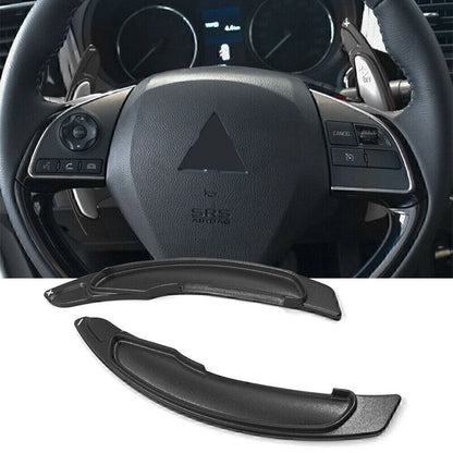 Shift Paddle Extension for Mitsubishi Lancer Evo X (2008–2015) - Black Aluminium