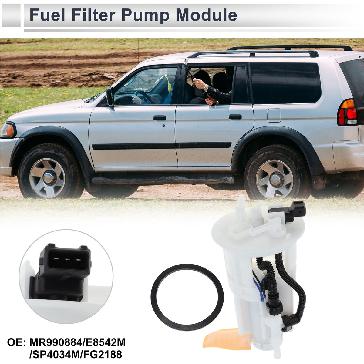 Fuel Pump Assembly Replacement for Mitsubishi Montero 2003–2006 V6 3.8L