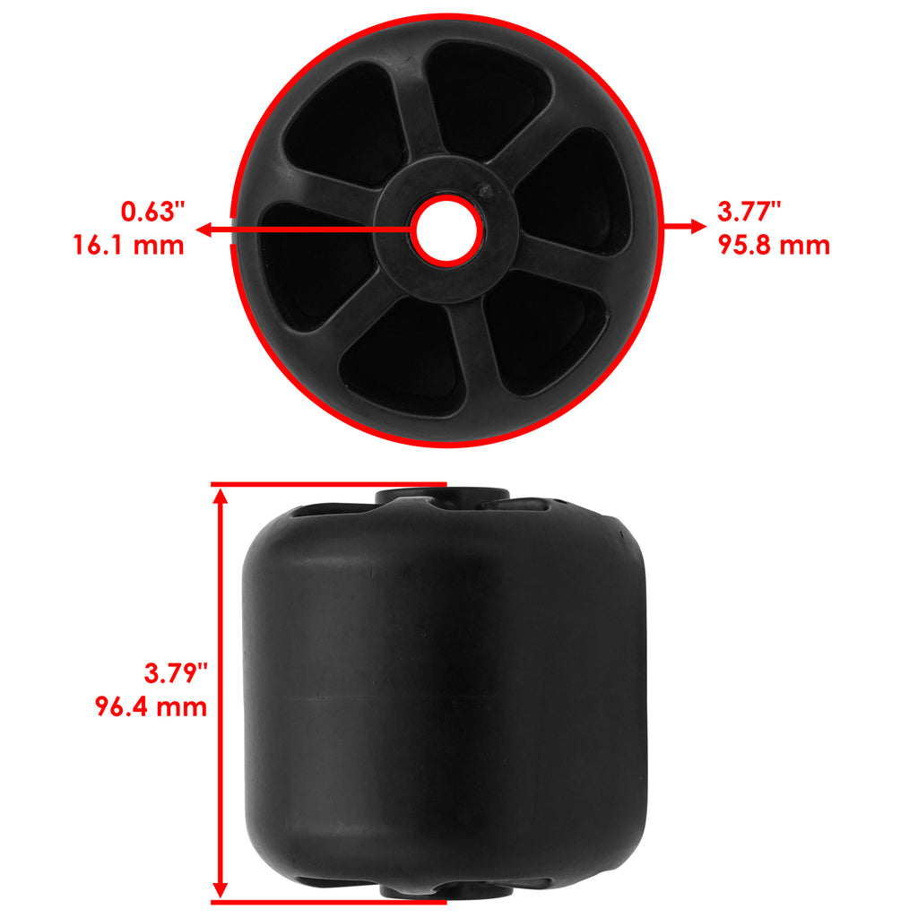 Deck Wheel Kit Replacement for John Deere 1600 647A 657A 717A 727A (2000–)