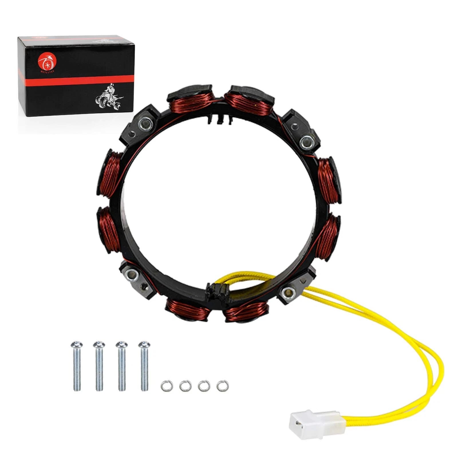 Alternator Stator Coil 2Pin for Briggs & Stratton Engines (10-16 Amp, 592830)