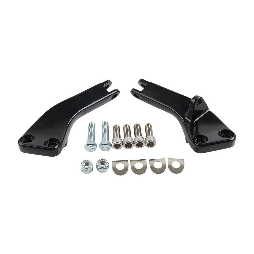 Passenger Foot Peg Mount Brackets for Harley Dyna FXDF FXDL FXDWG FXDC (2006–2017)
