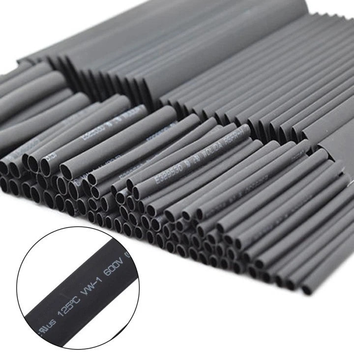 127pcs Heat Shrink Tube Set for Electrical Applications