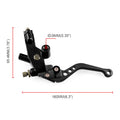 Front Brake Clutch Master Cylinder Reservoir Levers for Universal 7/8" 22mm