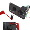 Outboard Single Engine Key Switch Panel for Yamaha (704-82570-12)