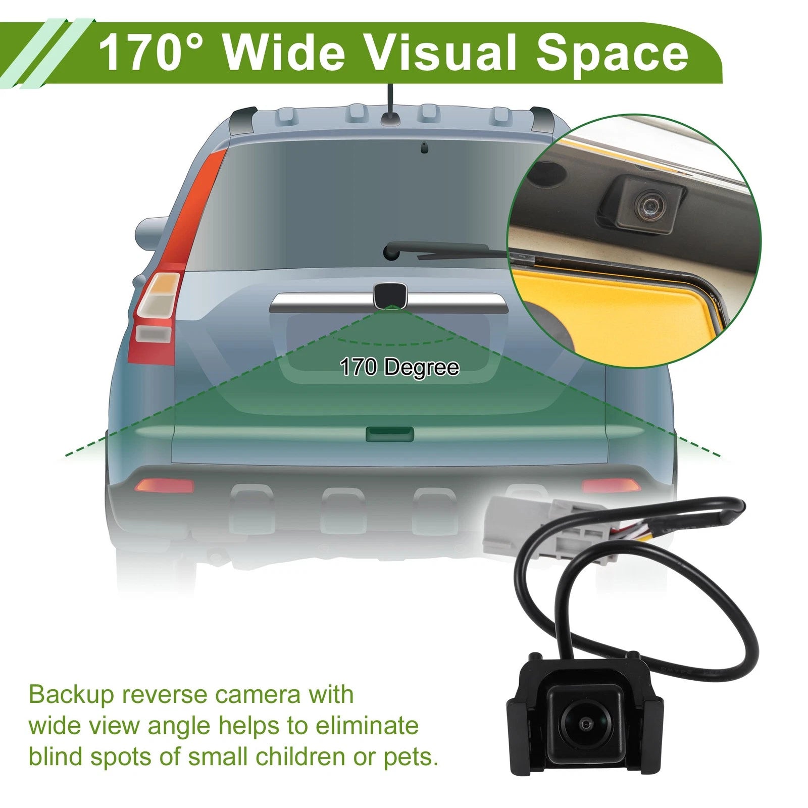 Rear View Backup Camera for Buick Enclave (2009–2017)