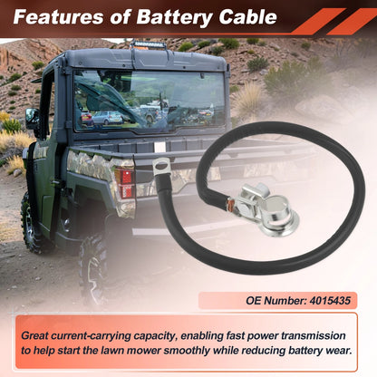 Battery to Ground Cable for Polaris Ranger XP 900 570 1000 (Replace 4015435)