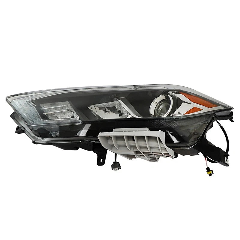 Headlight Halogen Driver Side Housing Chrome for Maxima S SL SV (2016–2018)