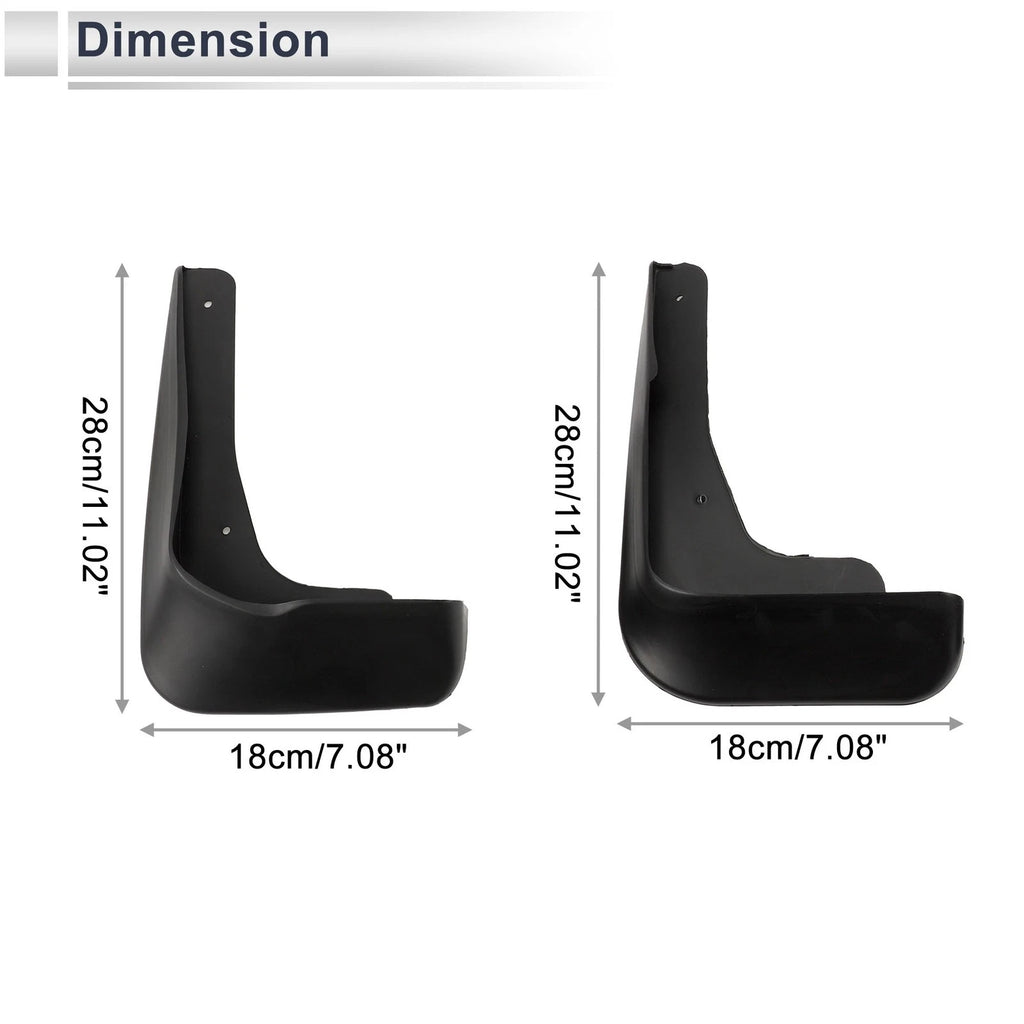 Mud Flaps Splash Guards Front Set for Mazda 6 2006–2008