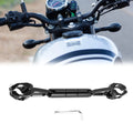 Adjustable Crossbar Handlebars for Motorcycle Motor Bike (Black) (1 Set)