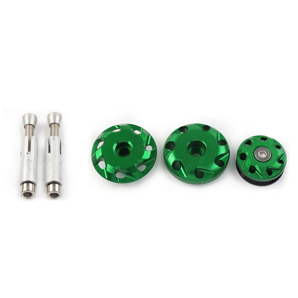 Frame Hole Covers for Kawasaki Ninja1000 Z1000SX (2011–2016) - Green