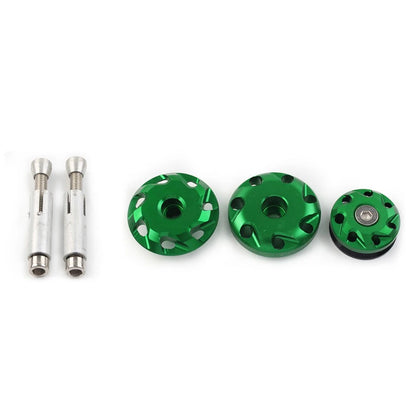 Frame Hole Covers for Kawasaki Ninja1000 Z1000SX (2011–2016) - Green