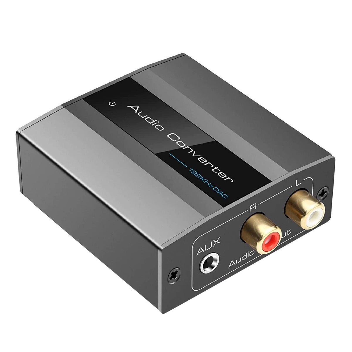 PCM Digital Audio to Analog Audio Converter 192KHz DAC Adapter