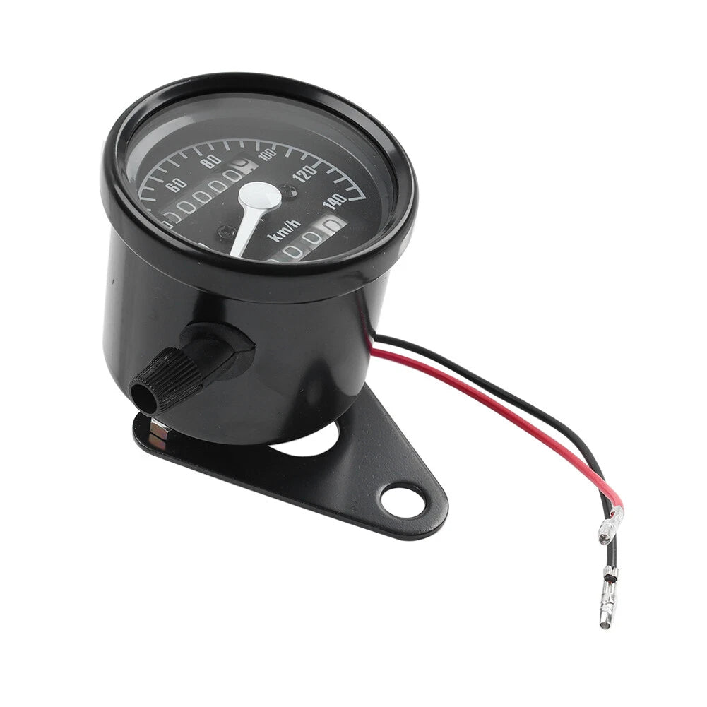 Universal Odometer Speedometer Tachometer Gauge for Motorcycle (12V)