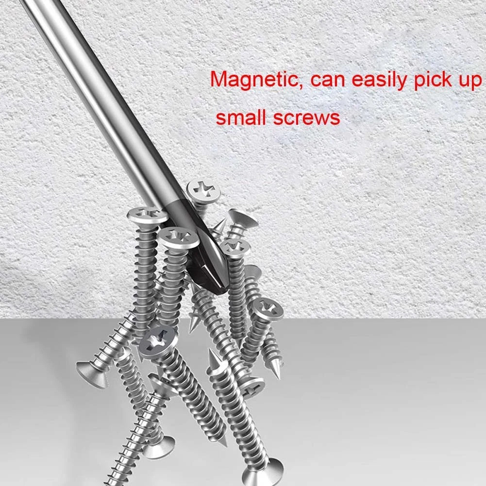 Magnetic Screwdriver Bit Set for Assembly Tasks (100mm)