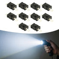 Pack of 10 KAN28 Push Button Switch 1.5A 250V 18x12mm