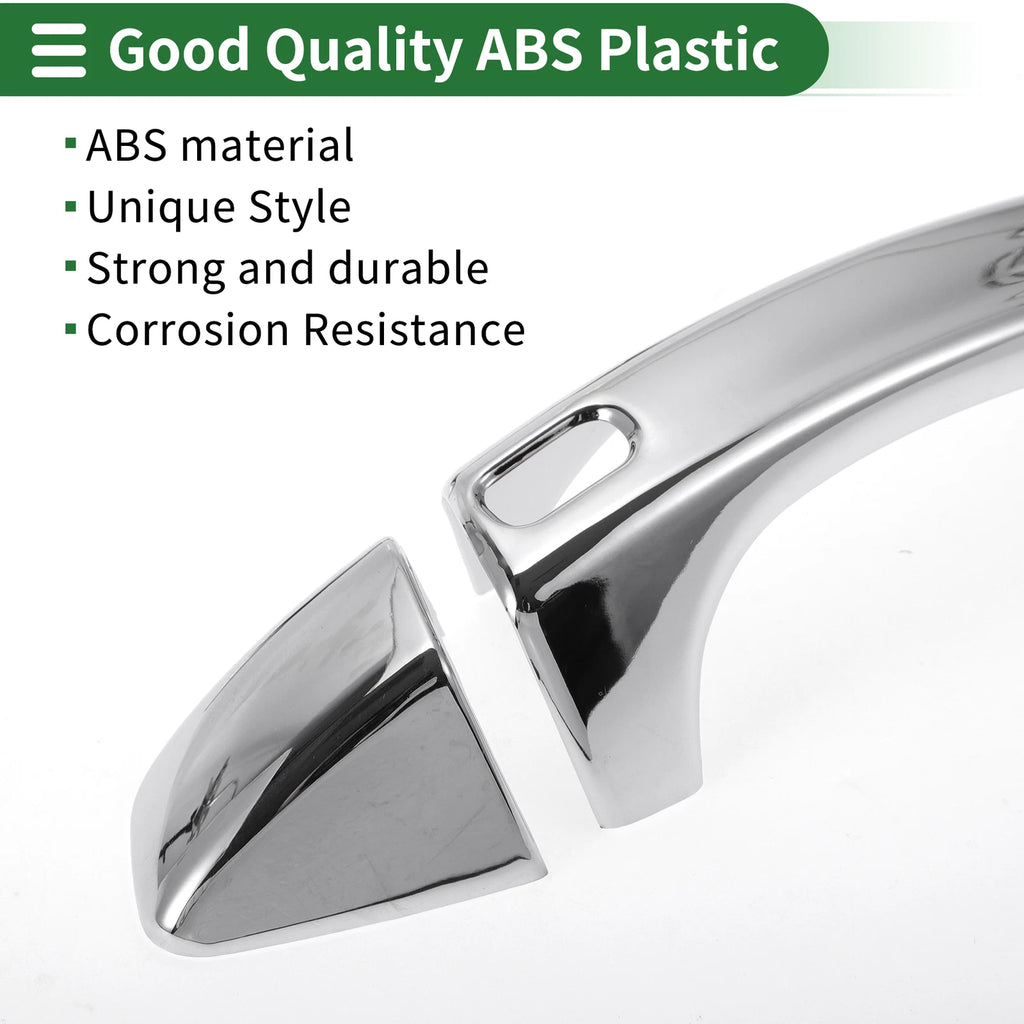 Door Handle Cover Trim for VW Golf (2013–2020) - Silver Tone