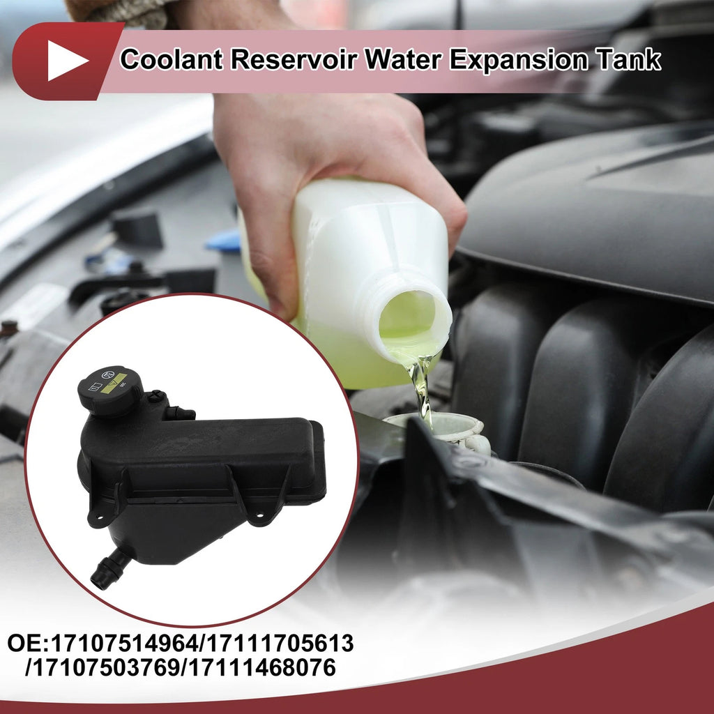 Coolant Expansion Tank with Cap Replacement for BMW X5 (2000–2003)