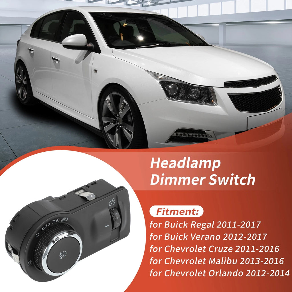 Headlight Switch for Buick Regal (2011–2017) Headlamp Dimmer Control
