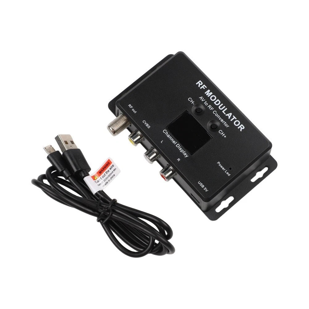 RF Modulator for Set Top Boxes (AV to RF Converter)