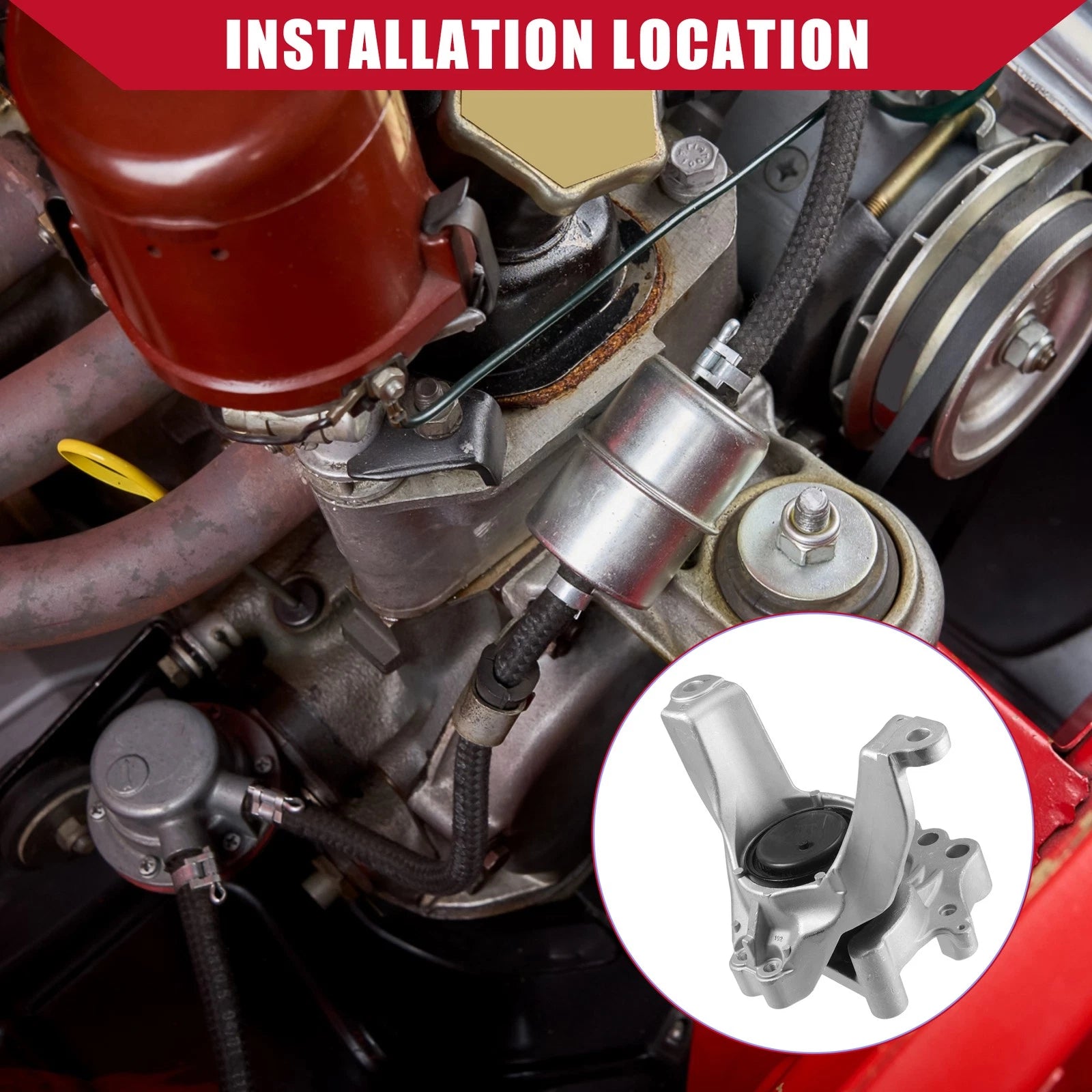 Engine Motor Mount Front Replacement for Honda CR-V 1.5L (2017–2020)