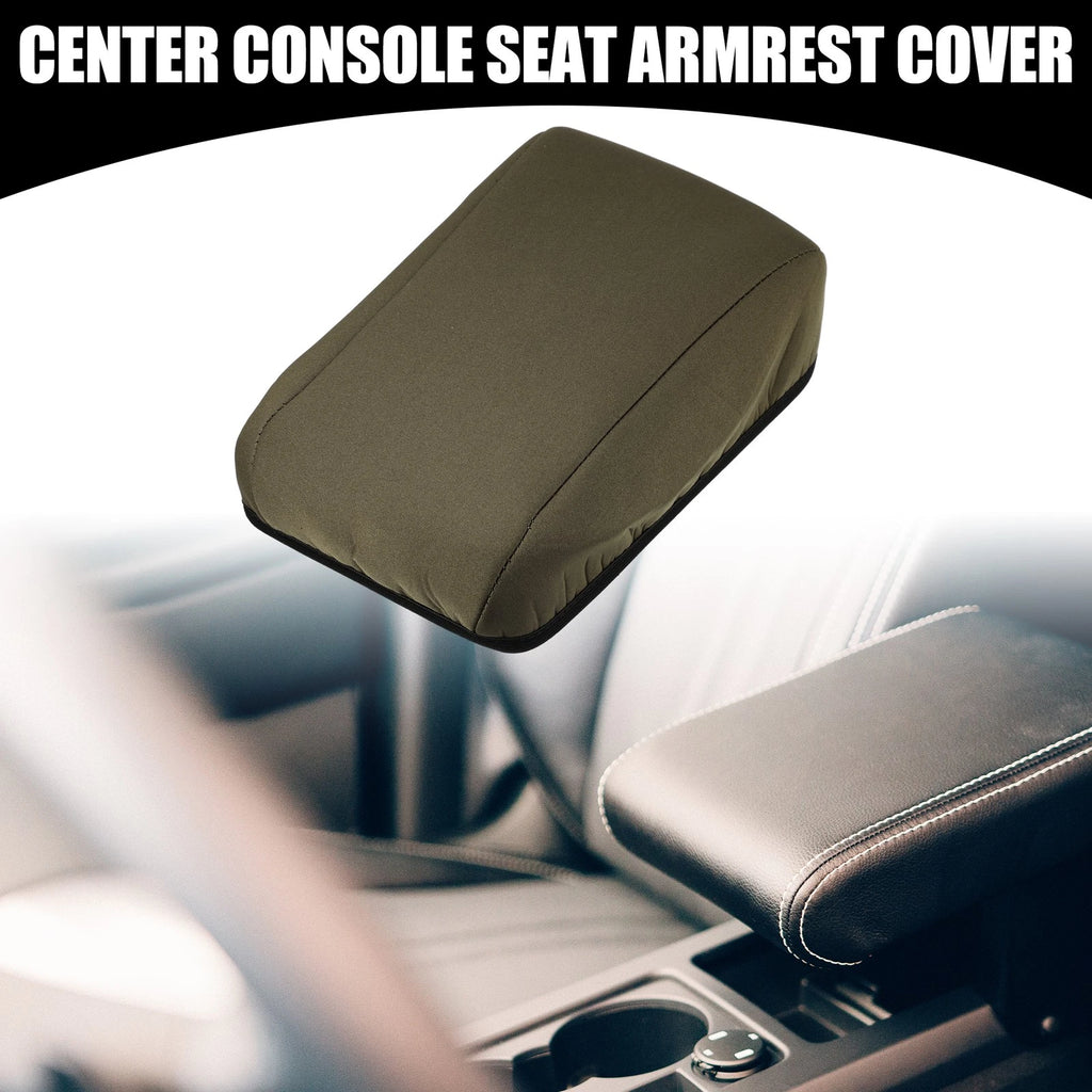 Center Console Seat Armrest Cover Inner Replacement for Toyota Corolla (2013–2023) Deep Brown
