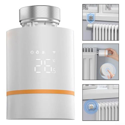 Smart Thermostat for Home Heating Efficiency (Child Lock Feature)