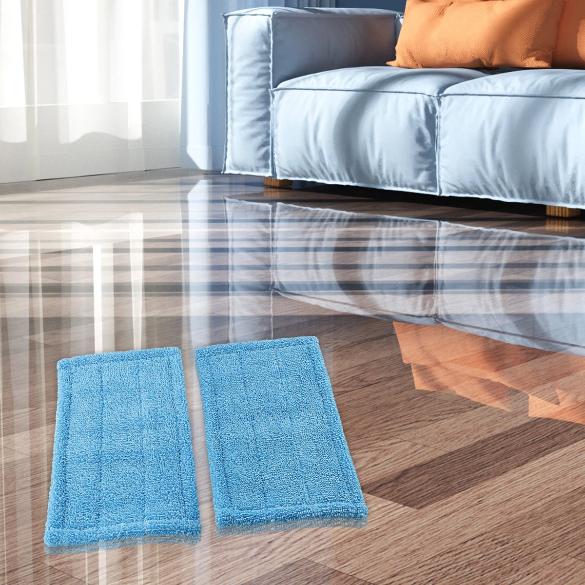 Microfiber Mop Floor Cleaning System for
