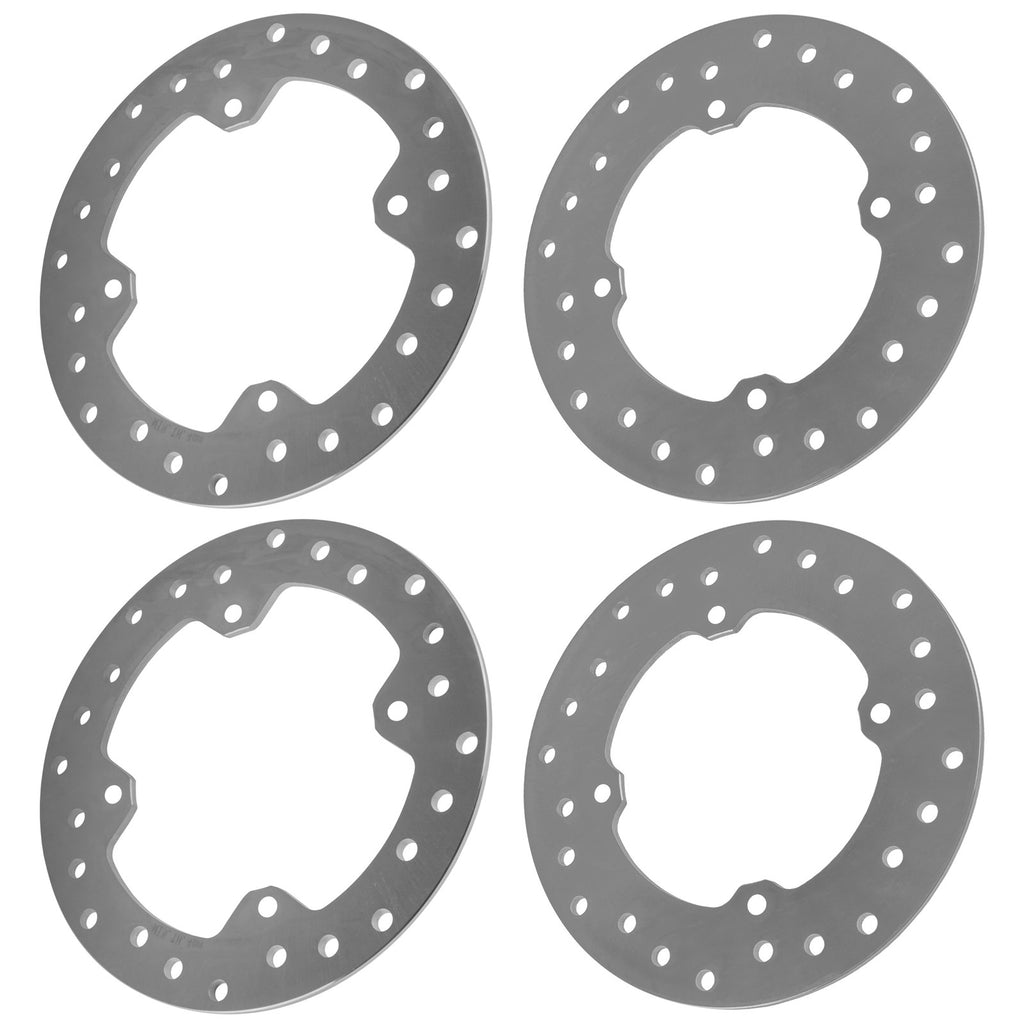 Front & Rear Brake Disc Rotor Set for CanAm Commander 800 MAX EFI (2018)