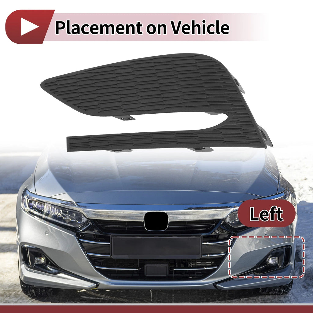 Front Left Fog Light Grill Replacement for Chevy Cruze (2016–2018)
