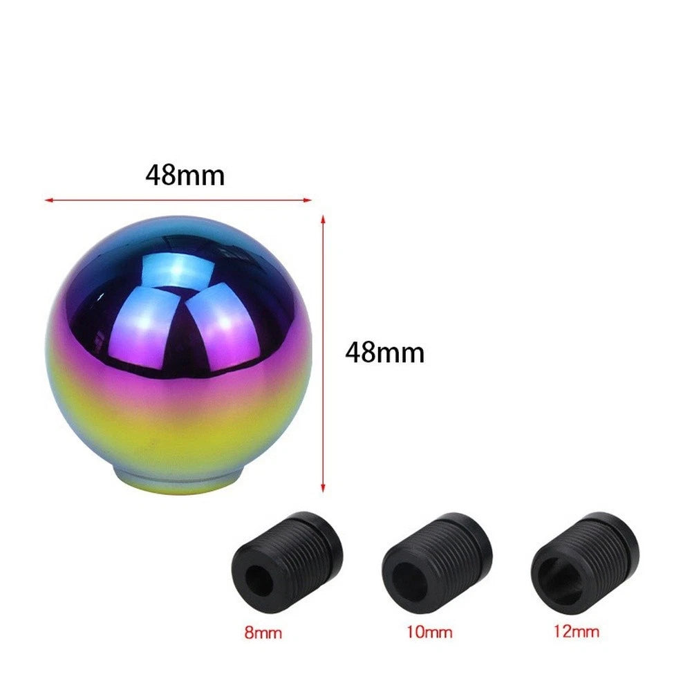 Replacement Metal Gear Shift Knob for Manual and Auto Vehicles (Universal)
