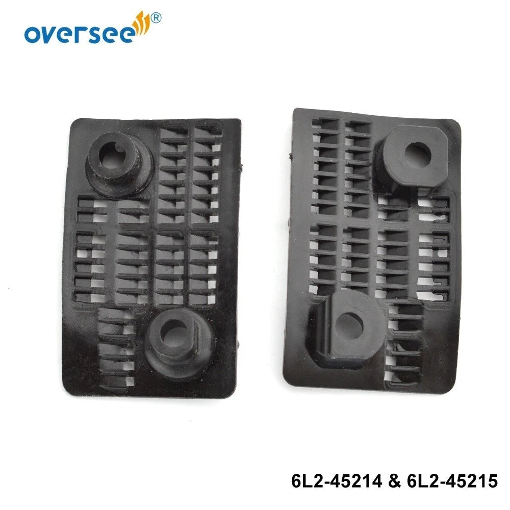 Water Inlet Covers 6L2-45214 & 6L2-45215 for Yamaha 2T 20 25HP (1990–2000)