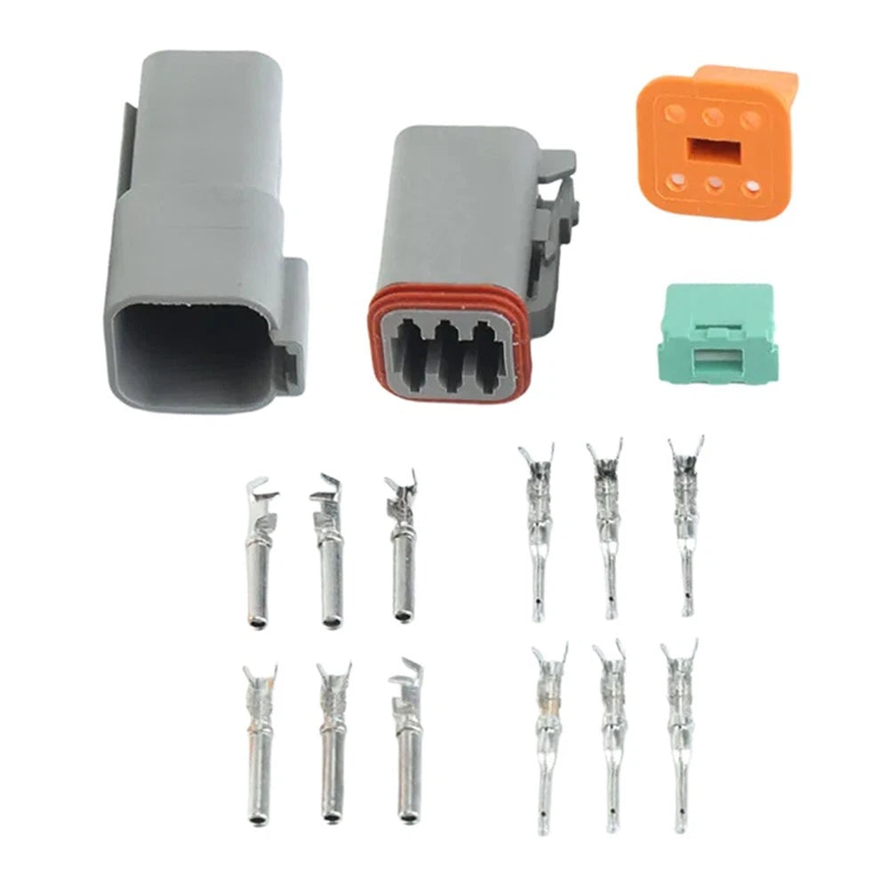 6pin DEUTSCH Connector for Automotive Use Waterproof Flame Retardant