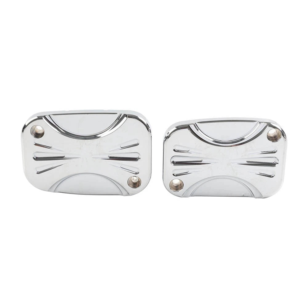 Chrome Front Brake Master Cylinder Cover Cap for Harley Electra Glide (2007–2023)