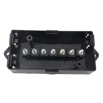 7 Way Electrical Trailer Wire Junction Box for RV Camper