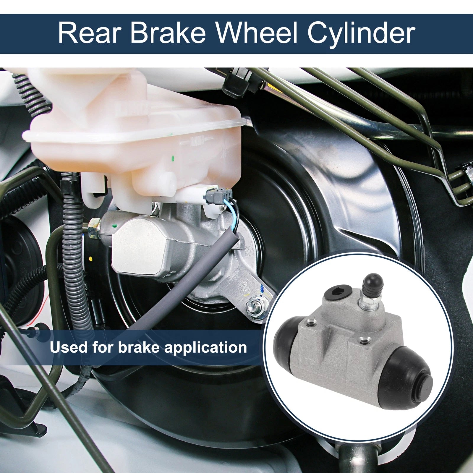 Brake Wheel Cylinder Rear Left Replacement for Hyundai H-1 (1997–2008)