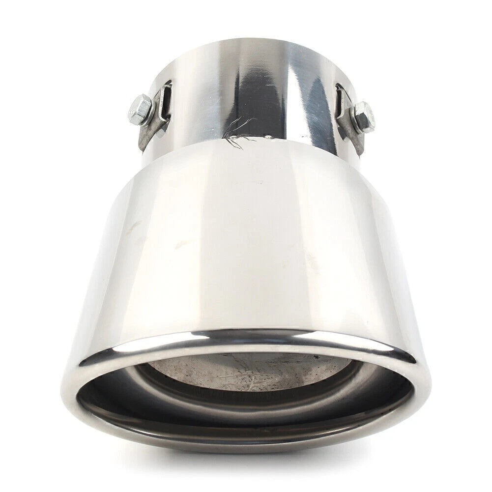 Stainless Steel Chrome Exhaust Pipe Tail Muffler Tip for