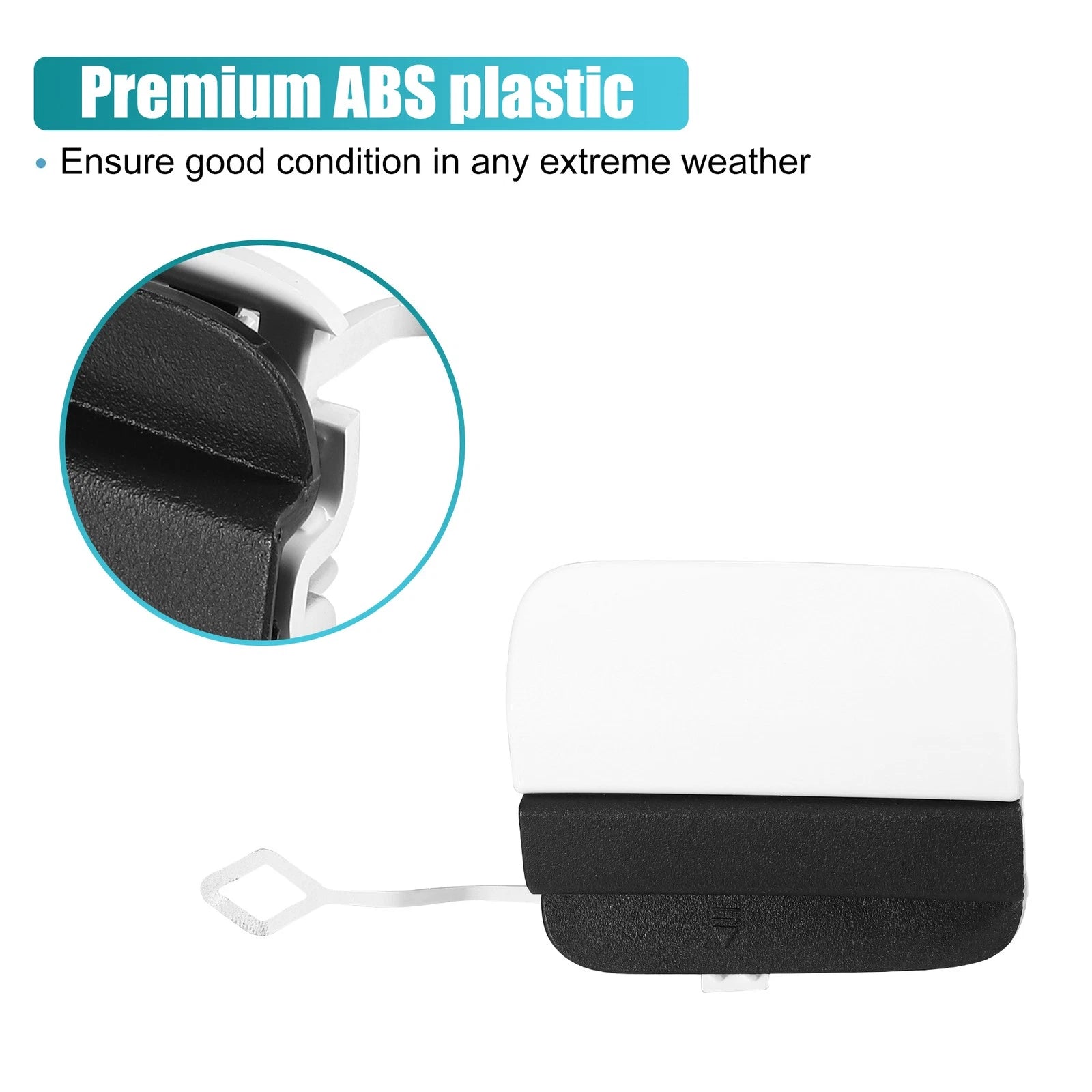 Tow Hook Cover Rear Replacement for Mercedes Benz C-Class (2015–2021)