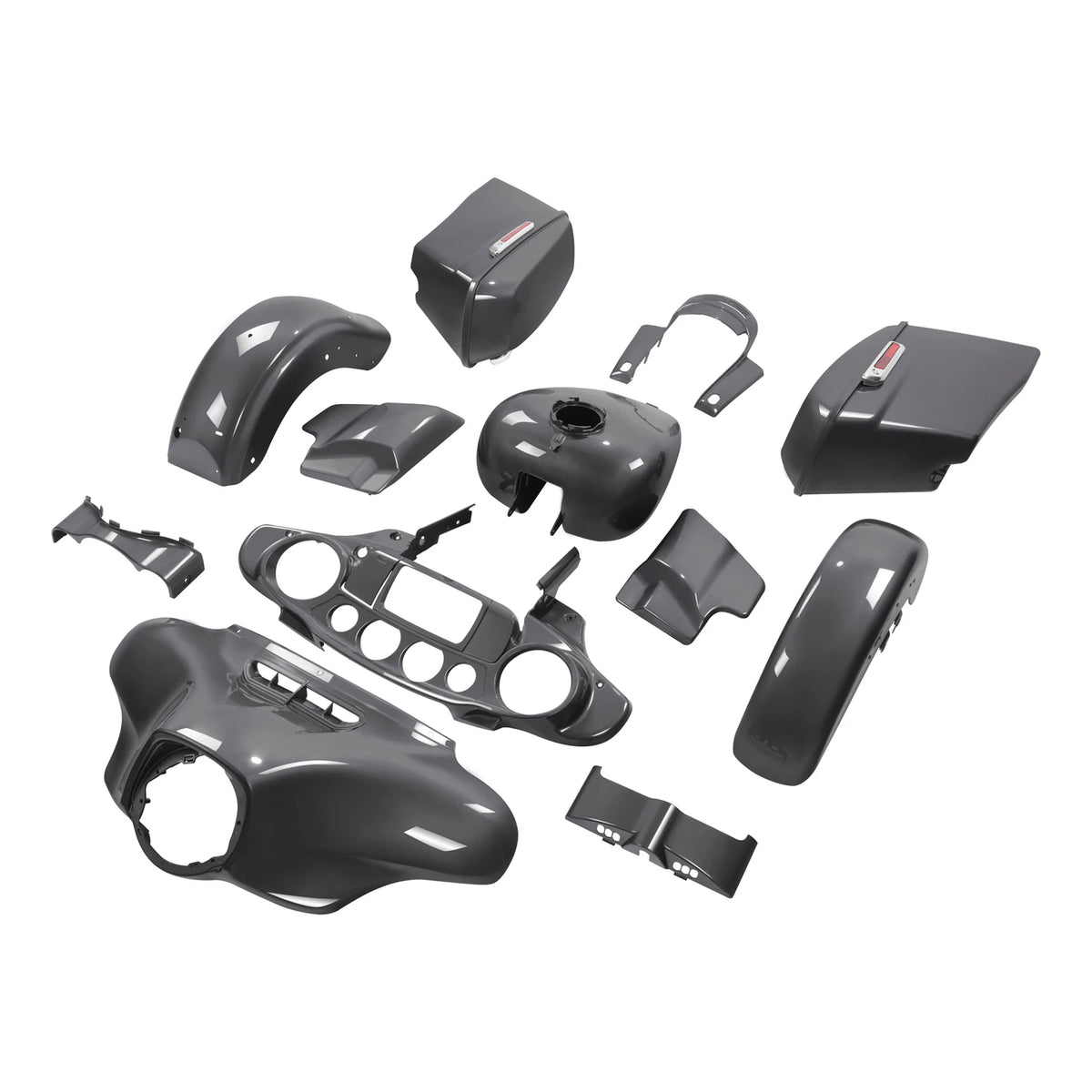 Fairings Body Painted Set for Harley Street Glide (2014–2023) Gauntlet Gray Metallic