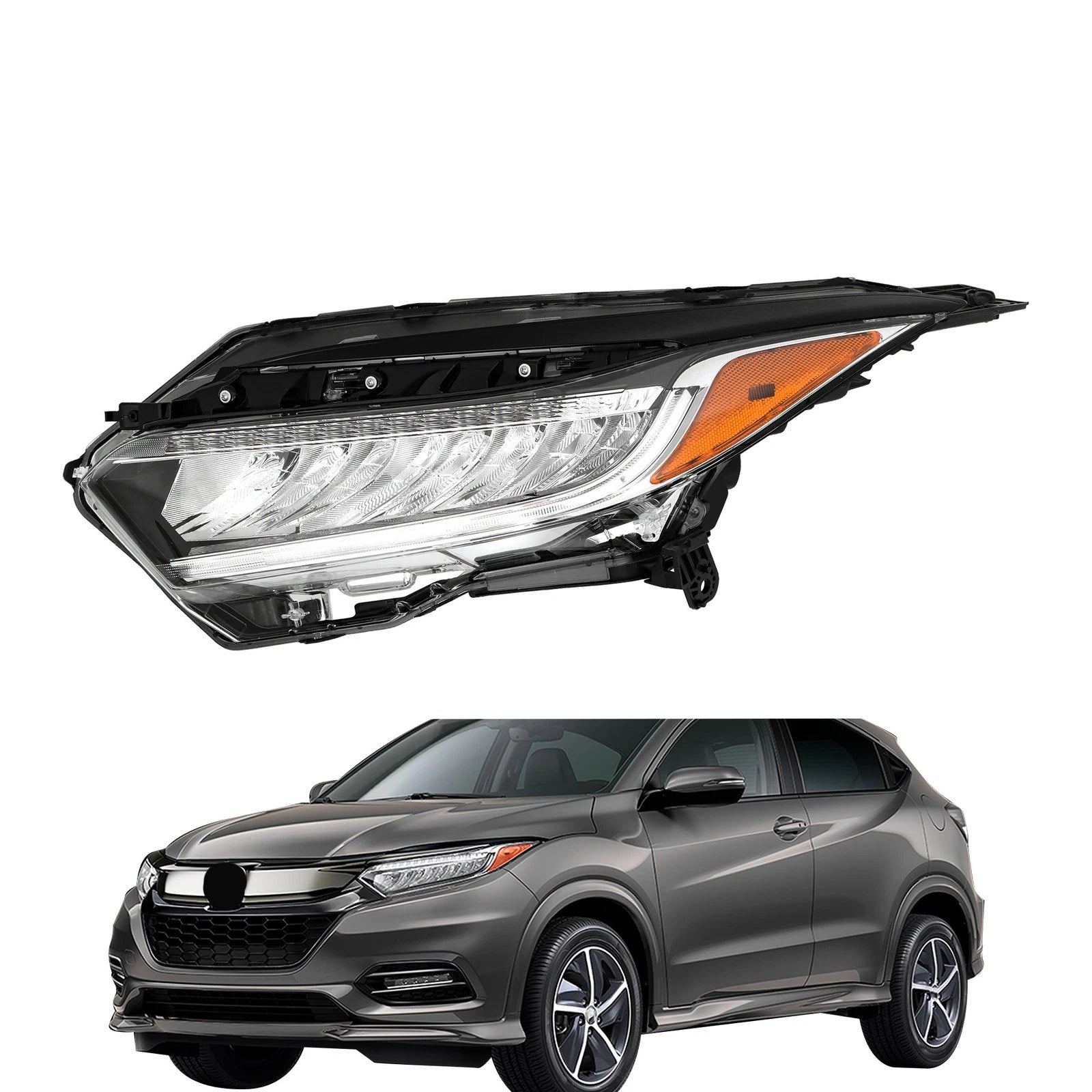 Full LED Headlight Assembly for Honda HR-V (2019–2022)