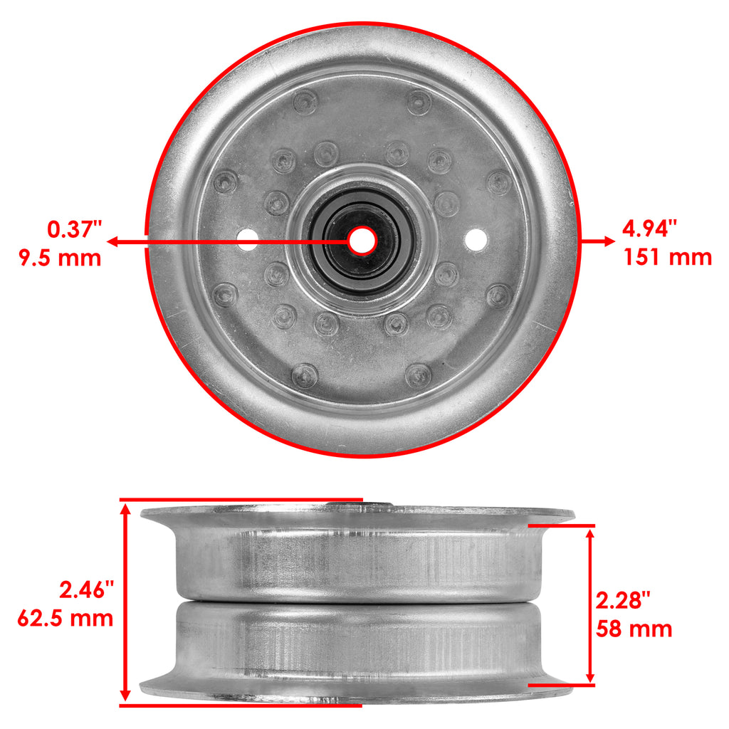 Deck Idler Pulley Replacement for Scag SMTC-48A STC48 (2019–2021)