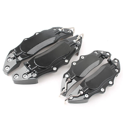 Brake Disc Caliper Covers for Universal Fit (14"-17" Wheels) - Black