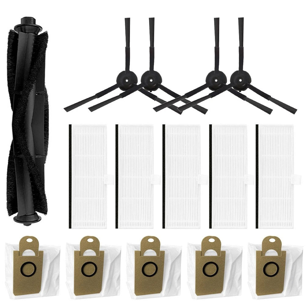 Main Brush and Side Brush Set for Sweeper Vacuum Cleaner