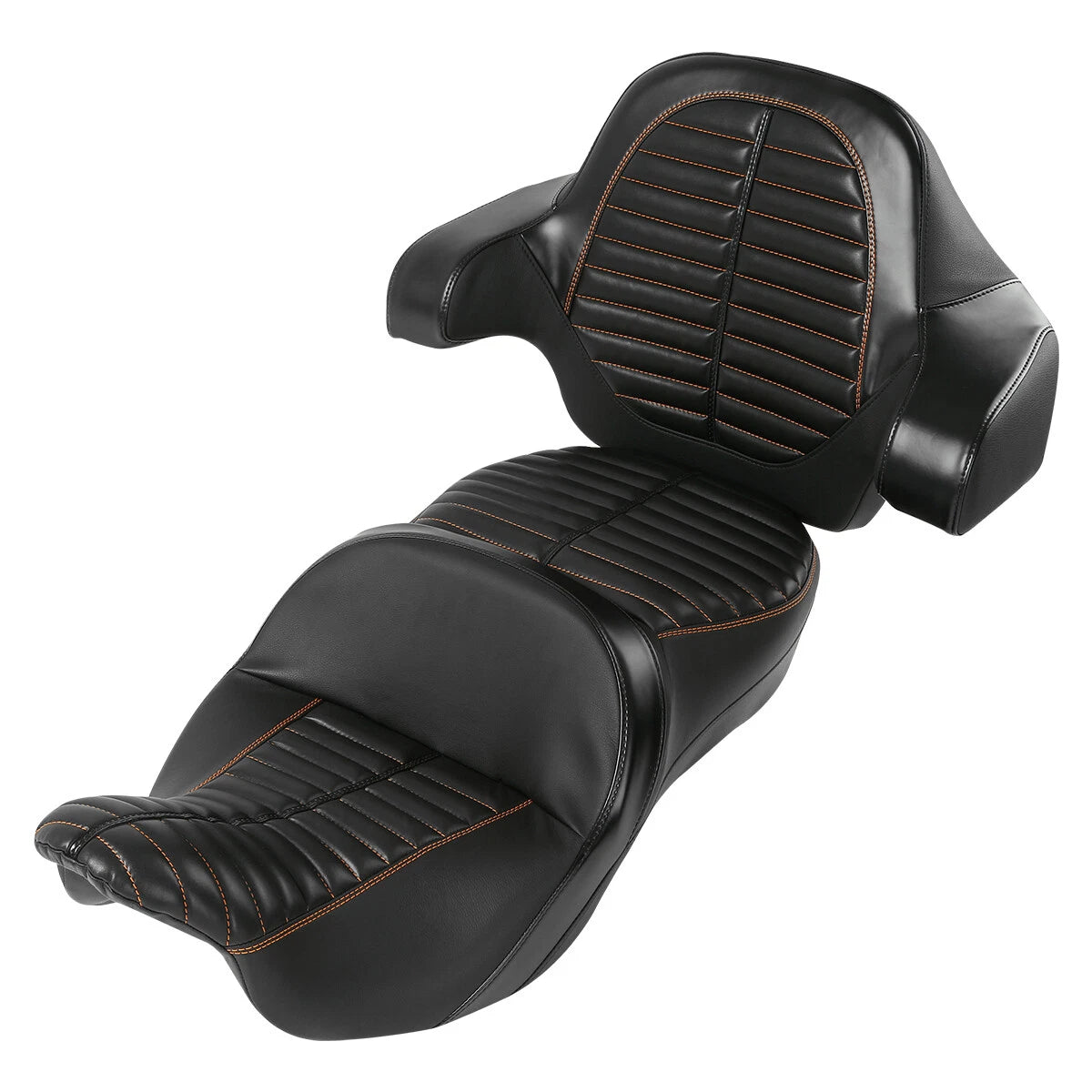 Seat & Backrest Pad for Harley Touring Glide (2014–2023)