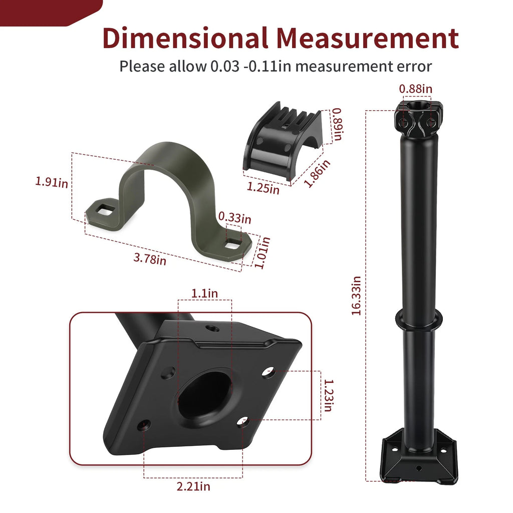 Steering Post Shaft Stem Sway Bar Bushing for Polaris Sportsman 550 EPS (2010–2014)