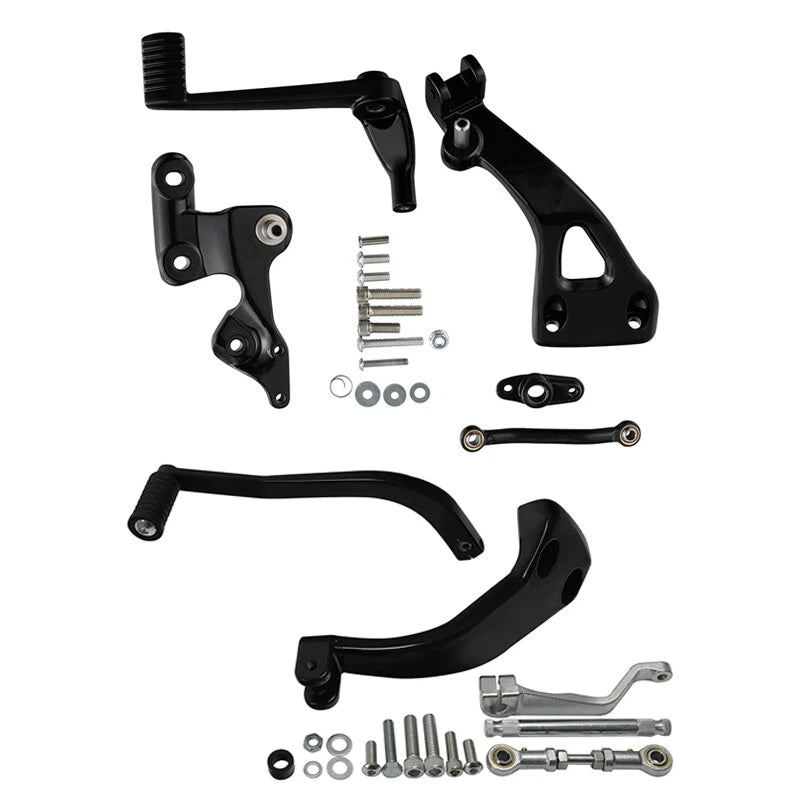 Mid-Controls Shifter Brake Pegs for Harley Sport Glide FLSB, Fat Bob FXFB (2018–2023)