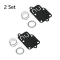 Set of 2 Carburetor Diaphragm Rebuild Kit for B&S (270026, 272538, 272538S, 272637)