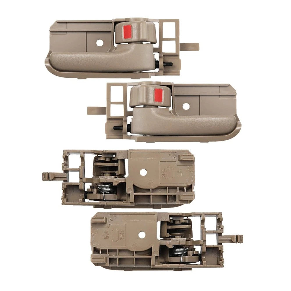4x Interior Door Handle Beige For 03-12 Toyota Corolla Matrix Tacoma Scion tC xA