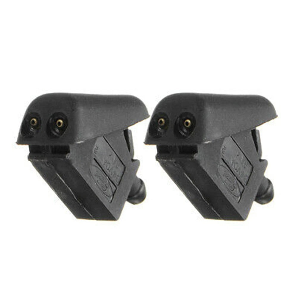 Washer Nozzle Replacement for BMW (2000–2023) 61667146377 2X Black