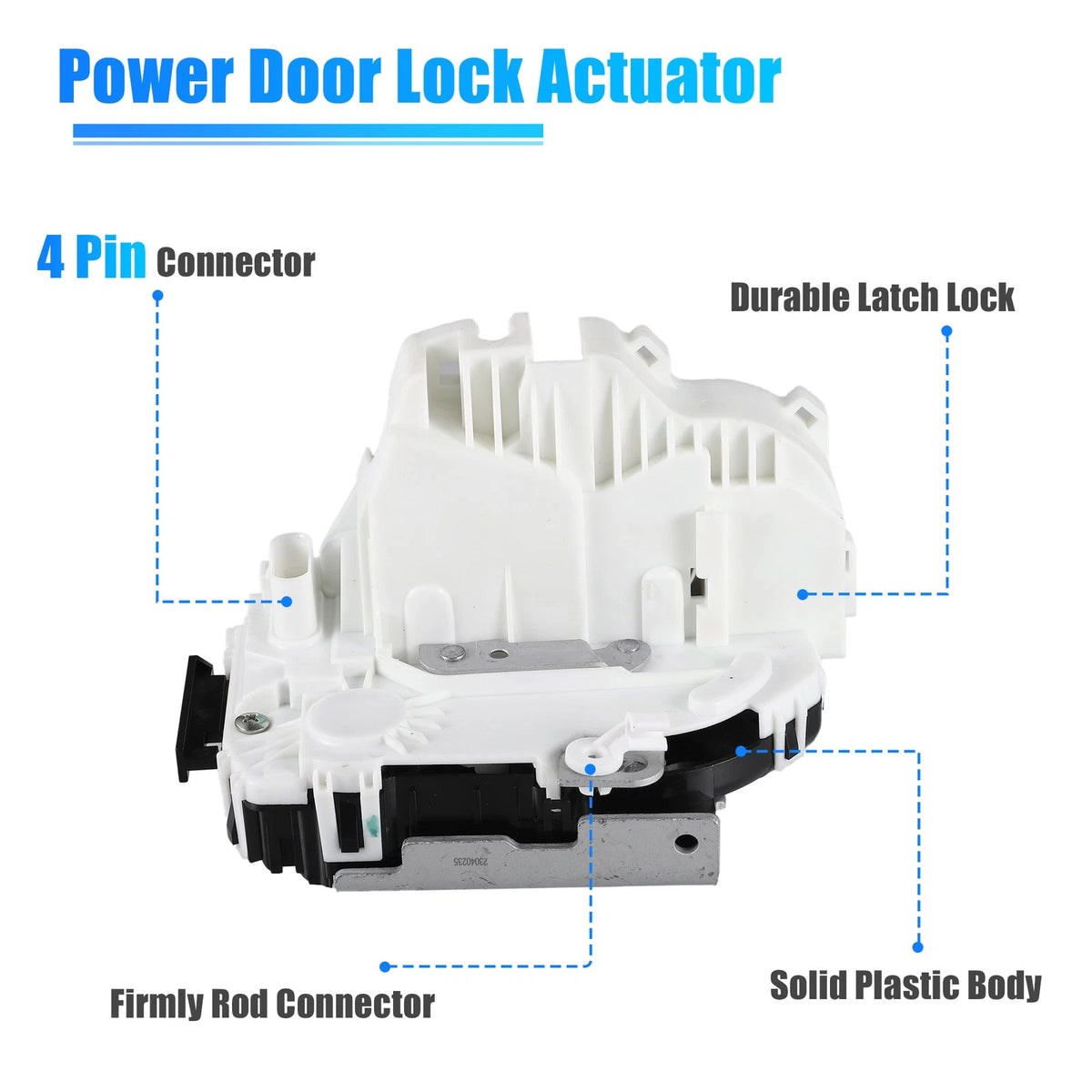 Rear Right Power Door Lock Actuator for Dodge Durango, Jeep (No. 4589922AH)
